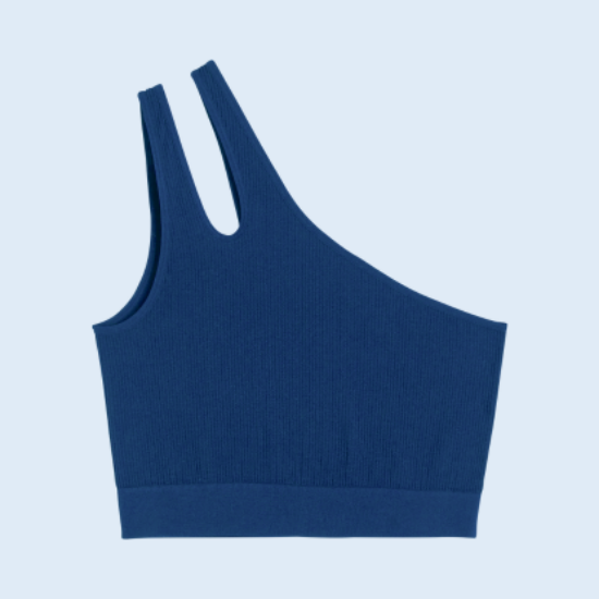 Picture of Stylish Ribbed Slim-Fit Top
